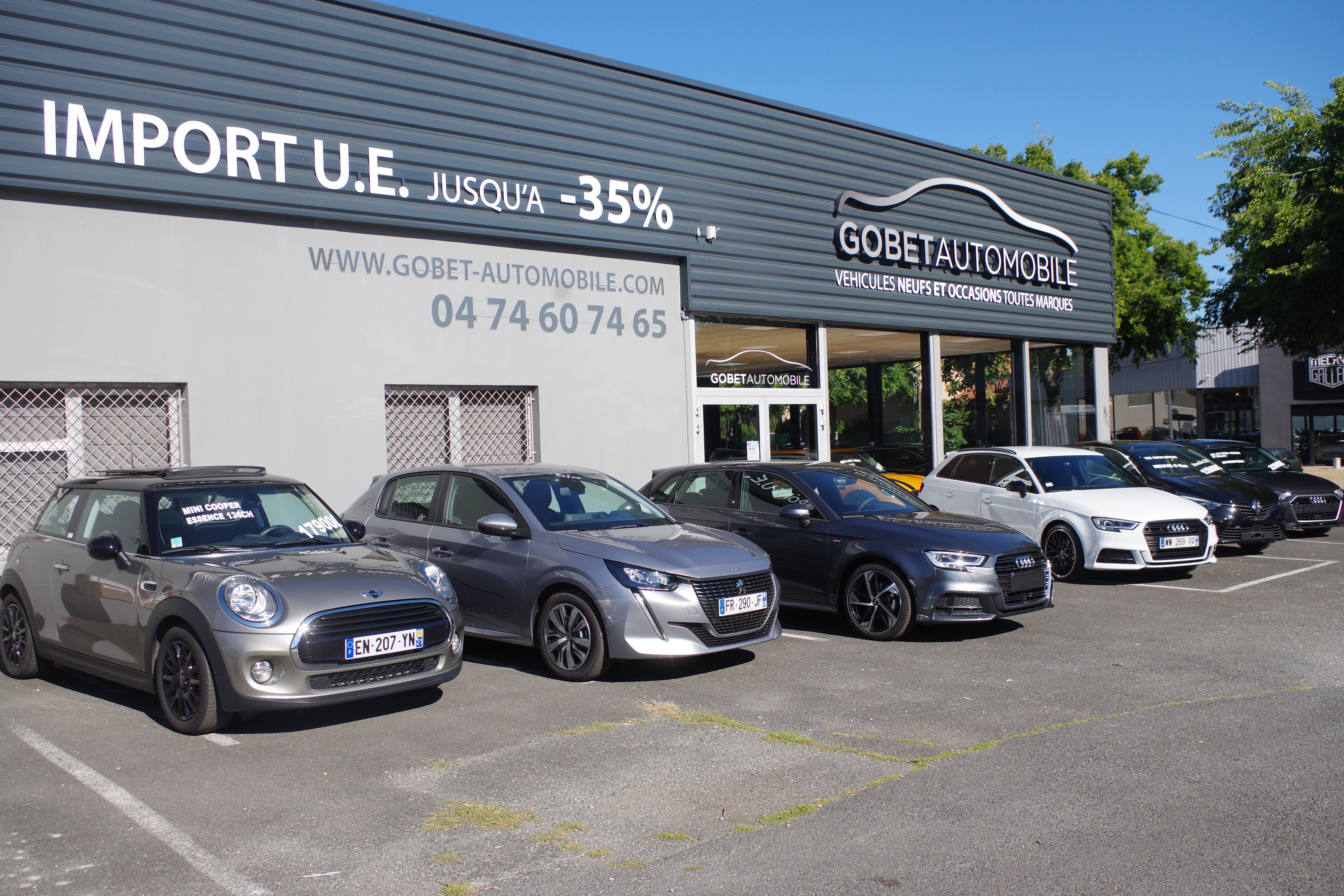 Gobat automobile garage villefranceh sur saône répare des véhicules de toutes marques dans son atelier.